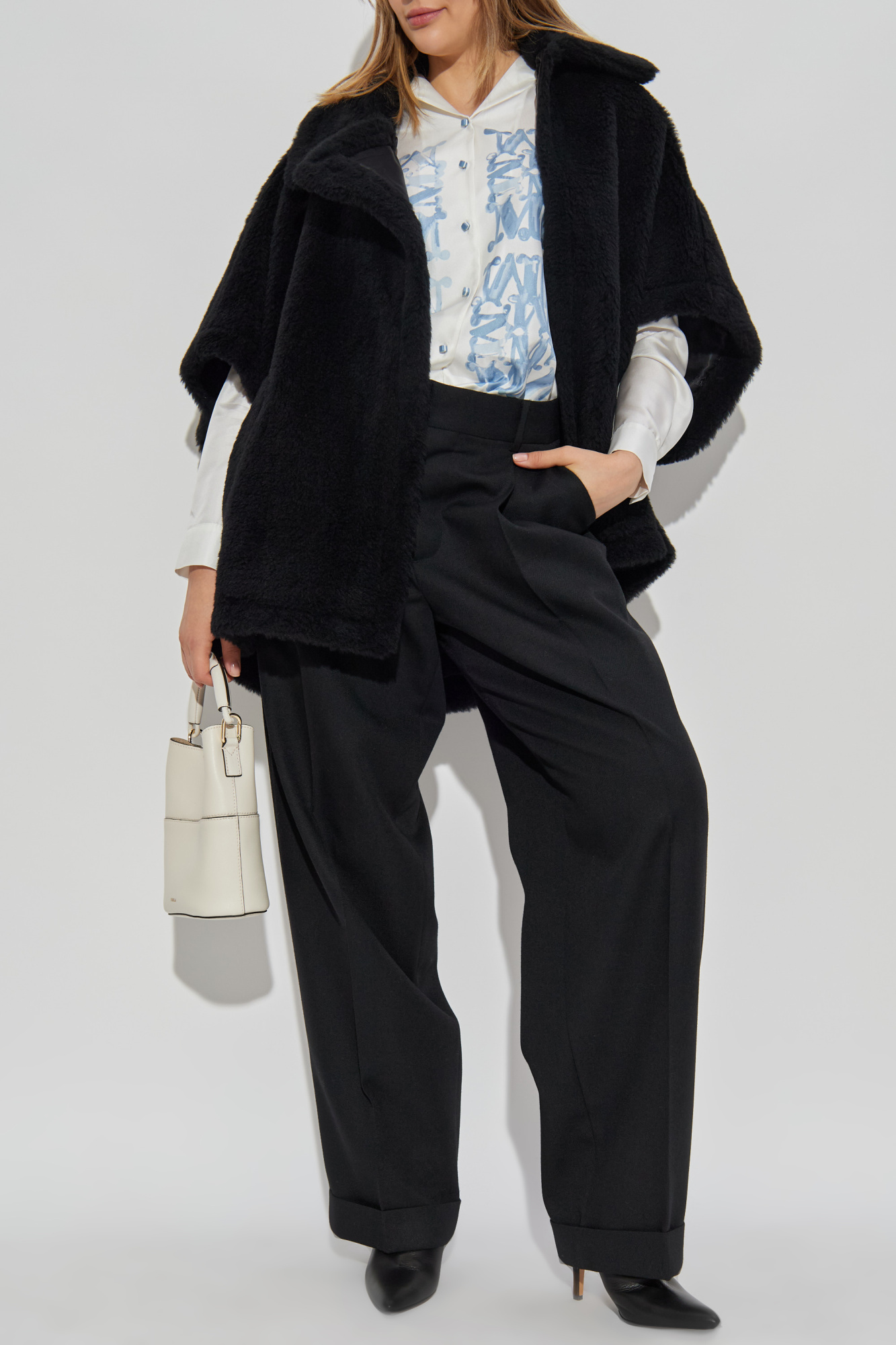 Tシャツ・カットソー Max Mara NABIL - Silk shirt with print (2521116061600 003) Max Mara Silk shirt 